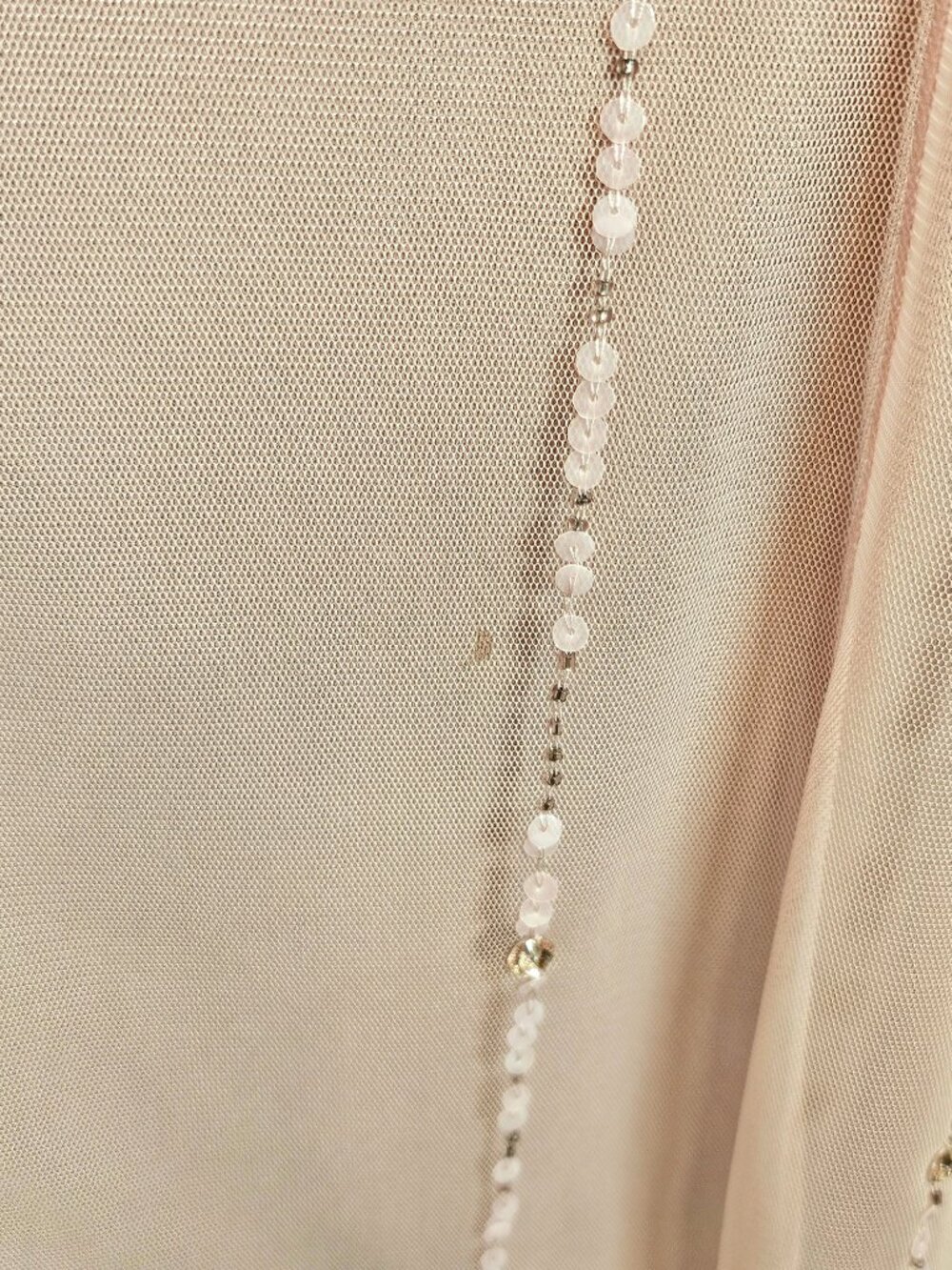 Mac Duggal Blush Beaded One Shoulder Gown Size 14 — As-Is - Picture 10 of 17
